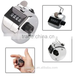 2016 Digit Metal Hand Tally Number Counter Counting Manual Mechanical Palm Golf Clicker thumbnail-1
