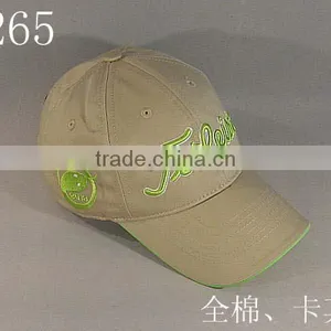 Cotton Material Sport Hats Embroidered Logo Golf Caps thumbnail-4