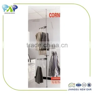 Single-pole Fashion Multi Purpose Plastic Expandable Clothes Hanger thumbnail-1