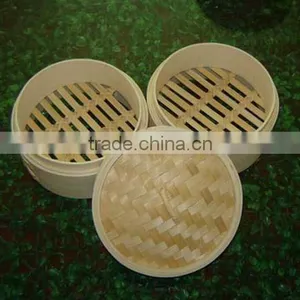 Chinese Dim Sum Bamboo Steamer thumbnail-1