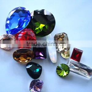 Stylish Crystal Beads Shiny Rhinestone Pointed Back Stone thumbnail-1