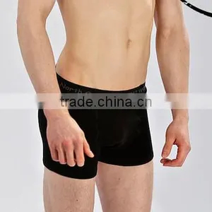 100% Merino Wool Black Man Women Underwear Boxer Short Brief thumbnail-1
