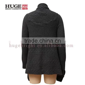 Factory Direct Supply Knitting Patterns Sweater Coat thumbnail-3