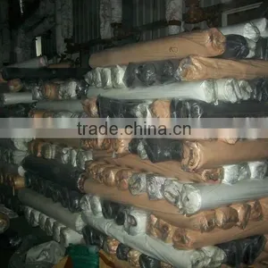 Pu Artificial Leather With Nonwoven Backing Stocklot for Shoes, Pu Shoe Lining Stocklot thumbnail-2