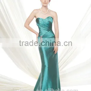 Newest Satin Beaded Sleeveless Mother Bridal Party Dress thumbnail-2