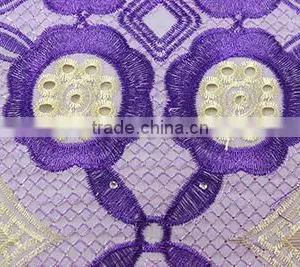 Bestway Peach Lace Fabric African 2017 Swiss Voile Lace For Wedding Dress thumbnail-5