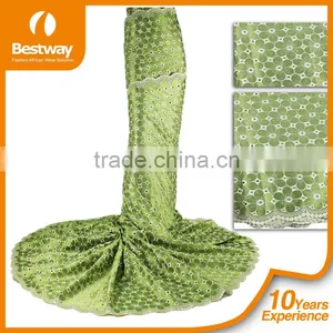 International Standard Competitive Price High Quality African Swiss Lace Fabrics SL0350 thumbnail-6