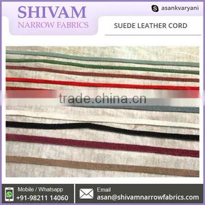 Manufacturer Supplying Various Sizes Round Leather Cord at Affordable Price thumbnail-1