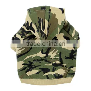 Camo Hoodie Green Chinese New Year Dog Clothes thumbnail-4
