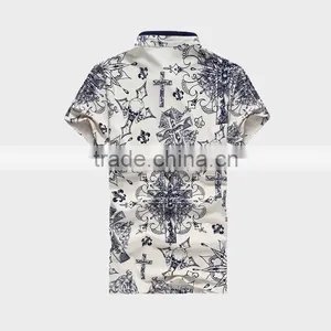 Men's Bulk Polo Shirt With All Over Print thumbnail-2