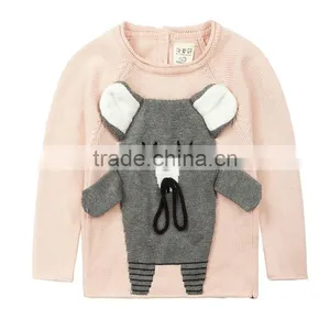 S17695A New Design Children Cable Knit Pullover Sweater thumbnail-4