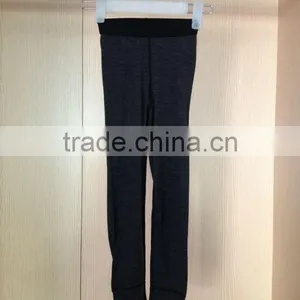 100% Superfine Merino Wool Junior Children Thermal Pants Long Johns thumbnail-1