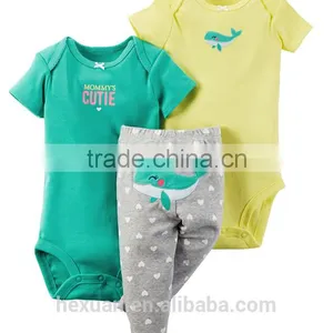 100% Cotton Organic Cotton Baby Rompers Wholesale Baby Clothes thumbnail-2