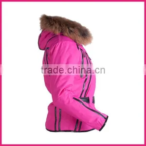 2017 Factory OEM Custom Outdoor Women Snow Jacket thumbnail-3