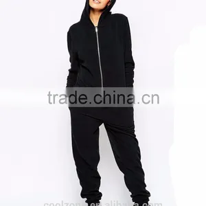 100% Polyester Fashion Women Sleepwear Wholesale Soft Fleece Sexy Adult Onesie thumbnail-2