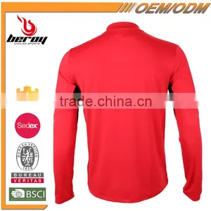 Wholesale Mens Plain Long Sleeve Thermal T Shirt for Sports Fitness thumbnail-4
