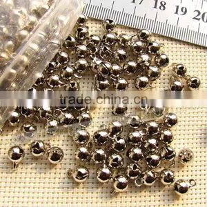 Mini Christmas Metal Small Bell Glitter Small Bells Cross Stitch Crafts Jingle Bells Embroidery Materials Little Decorative thumbnail-1