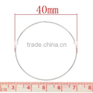 Wholesale Jewelry 40mm Dia. 0.6mm Thick Loops Memory Beading Wire thumbnail-3