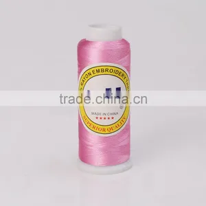 100% Viscose Rayon Embroidery Thread for Computerized Machine Embroidery thumbnail-1