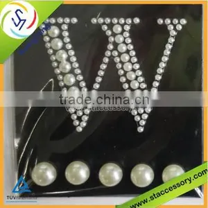 DIY New Product Half Pearl Sticker Gem Sticker thumbnail-3