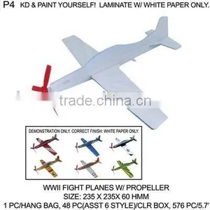 P4 WWII FIGHT PLANES W/ PROPELLER thumbnail-1