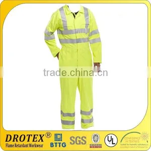 Drotex Fire Resistant Hi-Vis Antistatic Boilersuit thumbnail-1