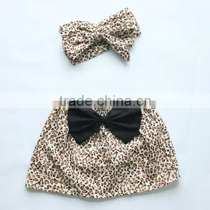 Newborn Baby Girl Floral Bows Skirts Wholesale Cotton China Mini Skirts thumbnail-2