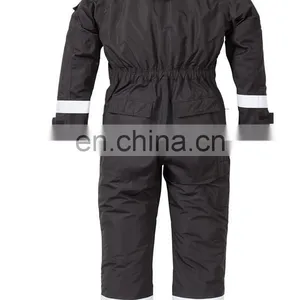 High Quality FR Cold Resistant Freezer Winter Coverall With Reflector thumbnail-3