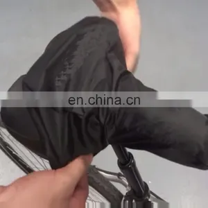 Black Waterproof Polyester Outdoor Travel Saddle Cover thumbnail-1