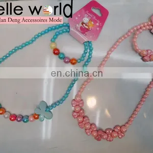 Summer Hair Accessory Kids Necklace Set thumbnail-1