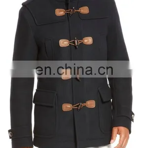 Wool Blend Duffel Coat thumbnail-4