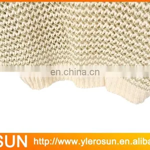 Ladies Crocheted Long Sleeve Pullover Cable Knit Sweater thumbnail-4