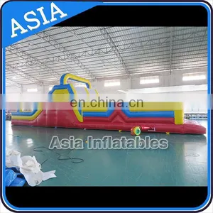 Giant Adult and Kids Inflatable 5K Race/ Inflatable Obstacle Course Equipment With Slide for Sale thumbnail-2