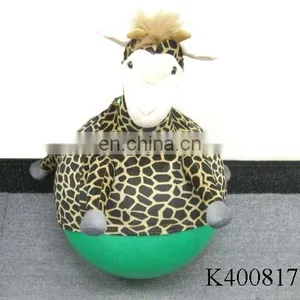 Easter Plush Jumping Rabbit Matches Bouncy Ball Baby Toy thumbnail-5