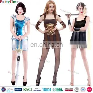 PTC1327 Roman Brave Princess Women Warrior Costume thumbnail-1