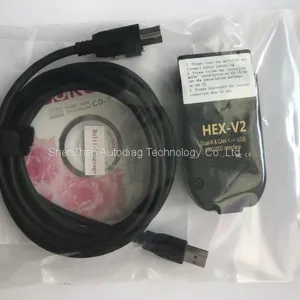 HEX-V2 Vagcm 17.8.0 Multi- Languages HEX-V2 Intelligent Dual-K Plus CAN USB Interface For VW Audi Seat Skoda thumbnail-1
