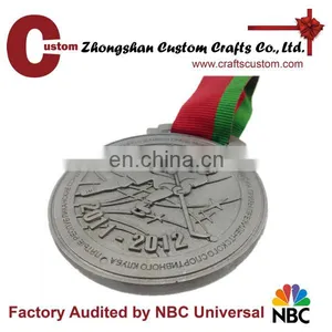 Factory Custom Blank Coin Holder Hockey Sports Metal Medal thumbnail-1