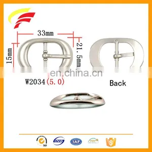 Zinc Alloy Metal Tri-glide Adjustable Strap Pin Buckle for Bag thumbnail-4