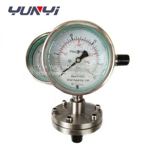 Oil-filled Diaphragm Pressure Gauges Manometer Price thumbnail-4