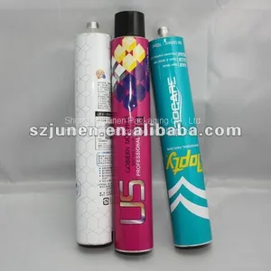 Customized Aluminum Collapsible Hair Color Packaging Tube thumbnail-1