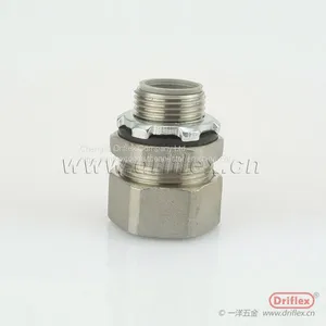 Driflex NPT PG PF Metric Thread Flexible Steel Conduit Fittings thumbnail-1