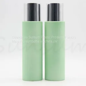 Green Color Cosmetic PET Plastic Toner Water Bottle thumbnail-1
