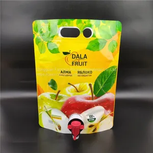 5 Liters Stand up Pouch for Favored Spring Water and Tea Chinese Manufacturers/accept Ink Printing thumbnail-1