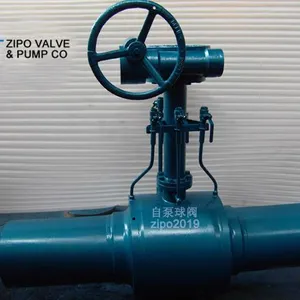 Underground Fully Welded Ball Valve With Stem Extension thumbnail-1