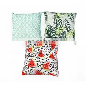 Printed Cushion Garden Waterproof Outdoor Throw Pillows Cushion Covers for Tent Park Couch thumbnail-2