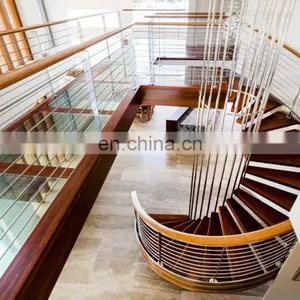 Foshan Factory Safty Outdoor Balustrades & Handrails Tube Stainless Steel Stair Railing thumbnail-7