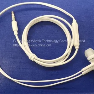 ISO9001:2008 Factory Supply Vivid Voice Earphone In-ear Headphone Hot Sale Headset With 3.5mm DC Plug for Smartphone thumbnail-1