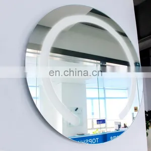 Beveled Round Circle Mirror thumbnail-3