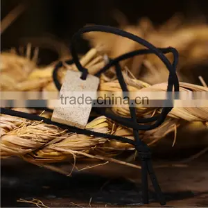 2015 Hot Selling Spring Ceramic Pendant Necklaces Silver Gold Plated Stainless Steel Couple Chain thumbnail-5