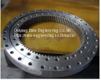 Small Slewing Bearing 010 10 100/ 010 20 200 no Teeth Single Row Ball Slewing Bearing Mini Swing Bearing thumbnail-1